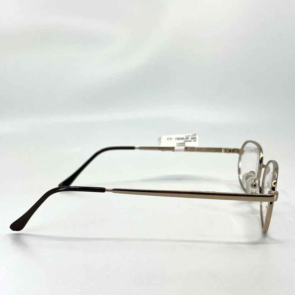 OnGuard OG085 W/Skull Gold Round Full Rim Eyeglasses Frames 52[]19 140 mm